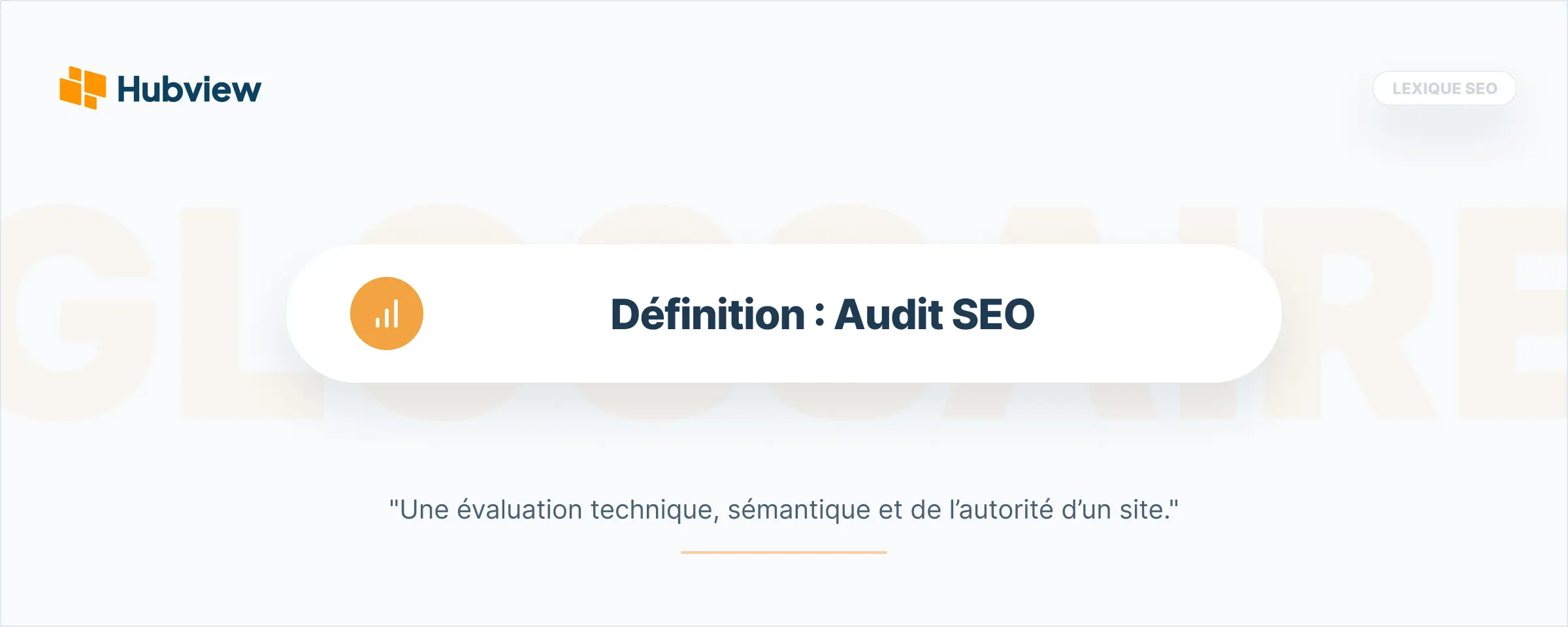 Audit SEO