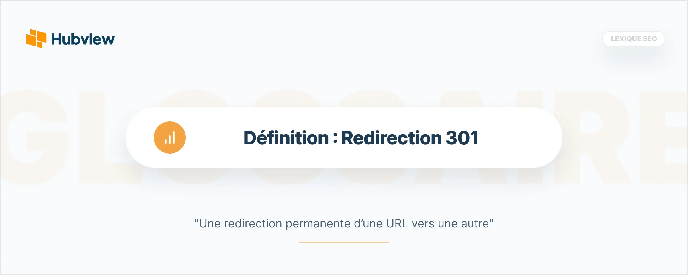 Redirection 301